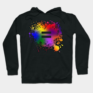 Equality Paint Splatter Hoodie